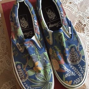 Vans Disney limited edition highly collectible jungle book sneakers tennis shoe